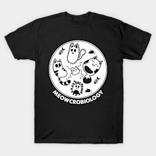 Meowcrobiology Tshirt T-Shirt